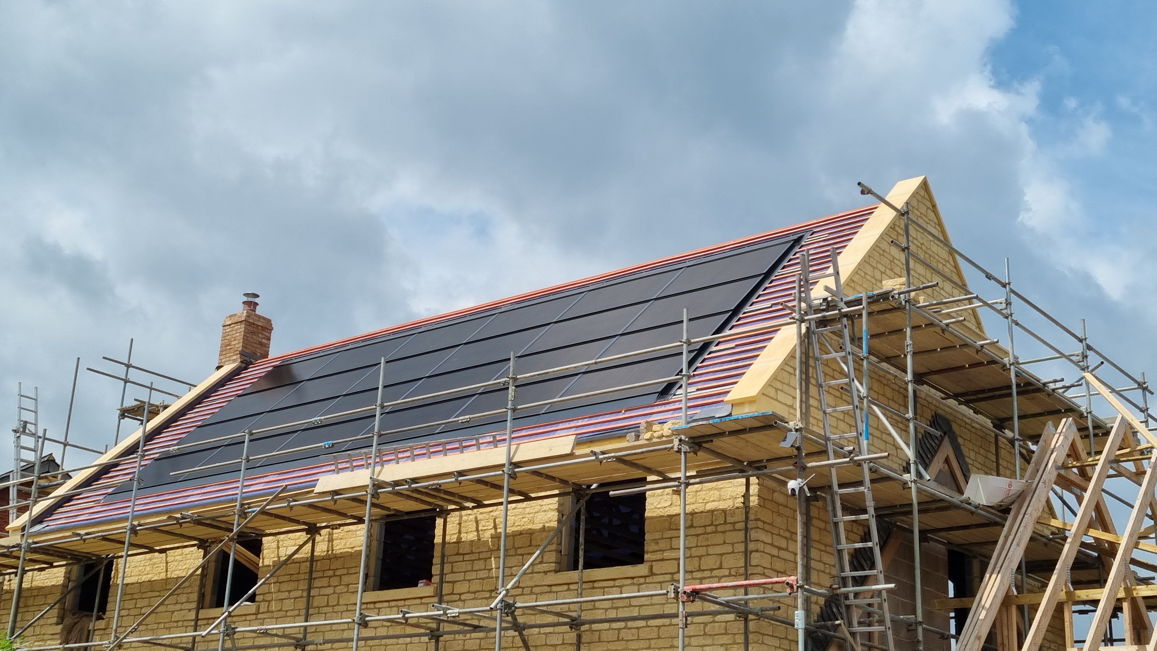 MCS compliant residential solar install project